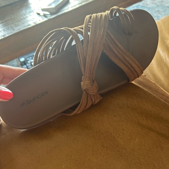 new maurice’s sandals - Picture 1 of 5